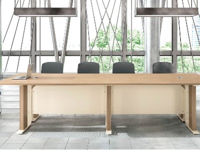 现代板式会议桌-52